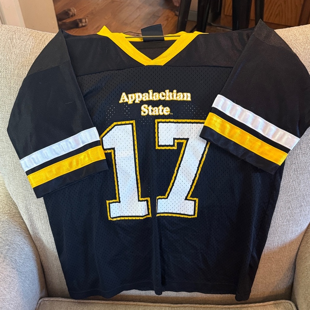 Appalachian State University Black and Yellow Jersey 🐐🥇